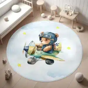 فرش گرد فانتزی