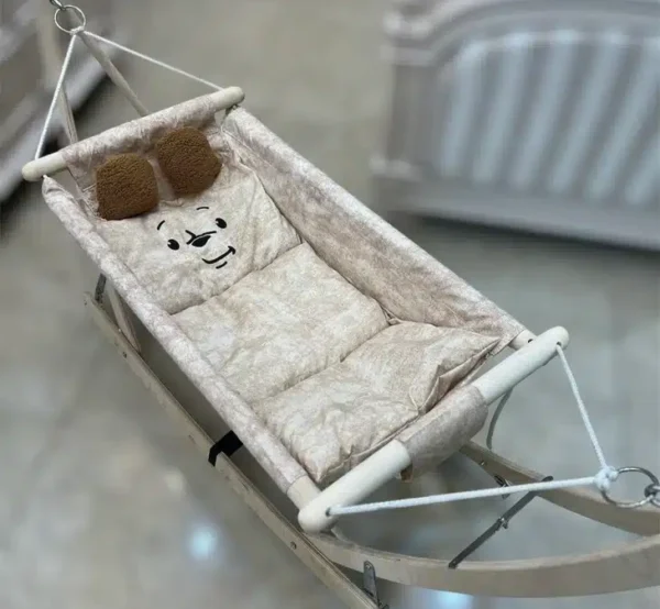 گهواره نوزادی دوطنابه مدل کارن