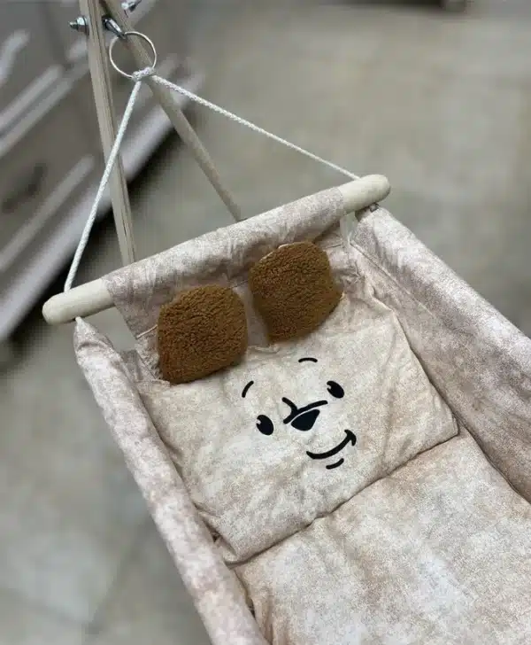 گهواره نوزادی دوطنابه مدل کارن