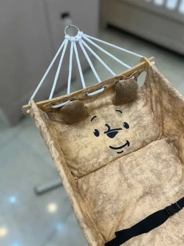 گهواره ی هشت طنابه پایه فلزی