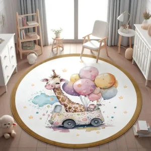 فرش گرد کودک