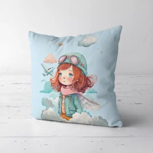 کوسن اتاق کودک طرح خلبان کوچولو