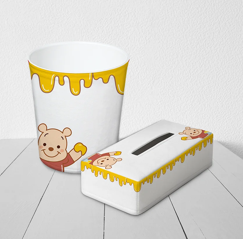 سطل زباله و جادستمال کودک