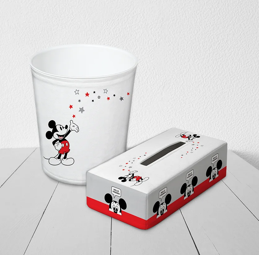 سطل زباله و جادستمال کودک