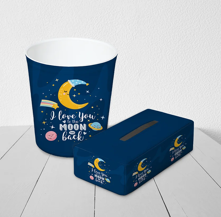 سطل زباله و جادستمال کودک