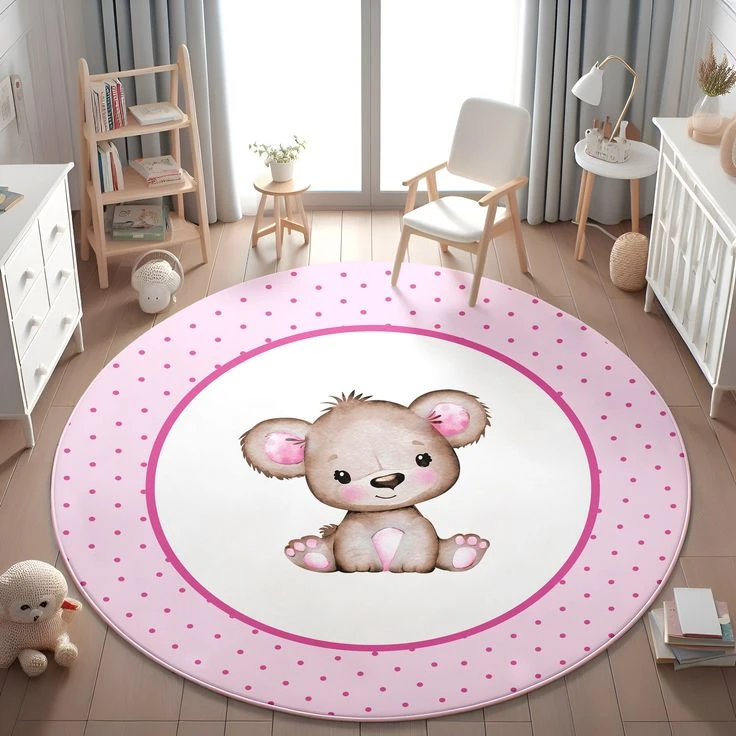 فرش گرد کودک