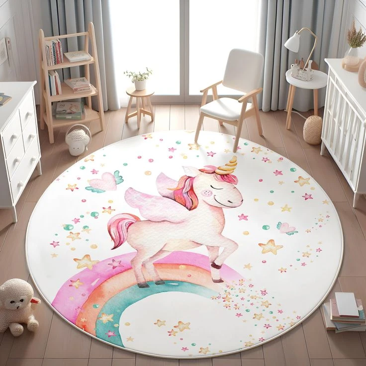 فرش گرد کودک