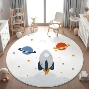 فرش گرد کودک