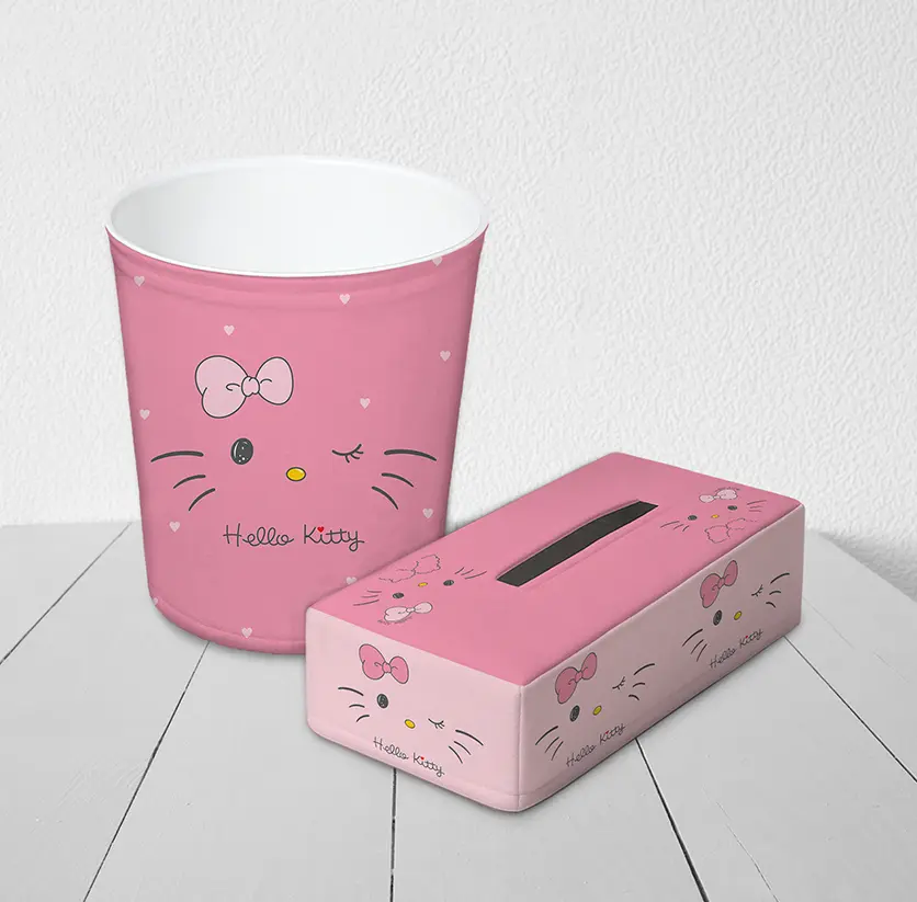 سطل زباله و جادستمال کودک